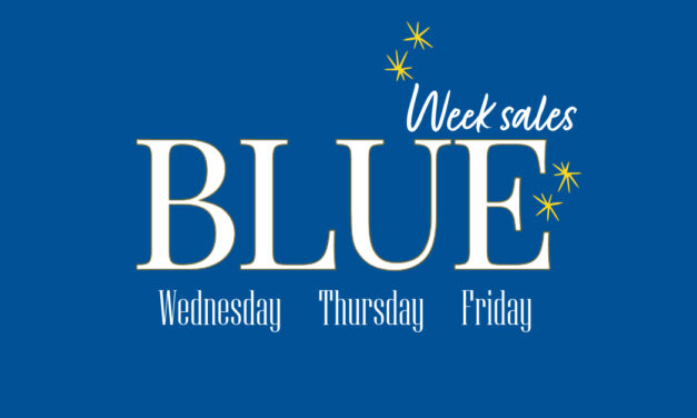 Give a Little Bit of Your Love to Blue Week Sales!