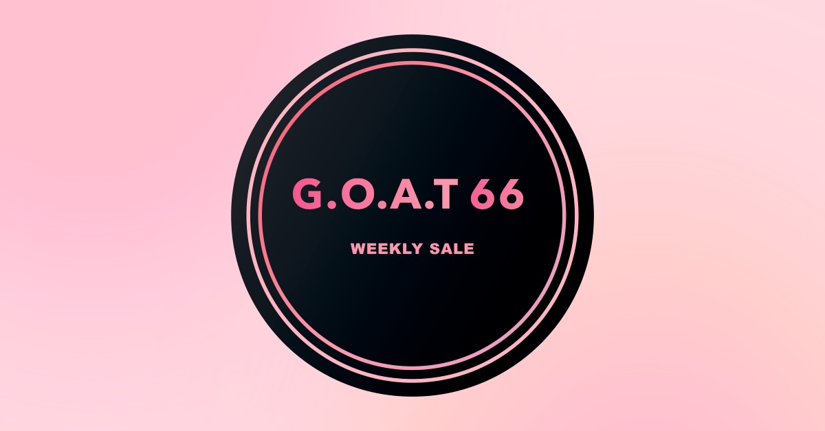 Get Your Game Changing Goodies at G.O.A.T66!