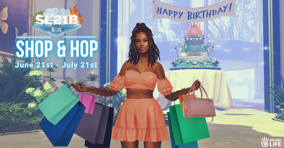 Happy Birthday, SL! Check Out SL21B Shop & Hop!