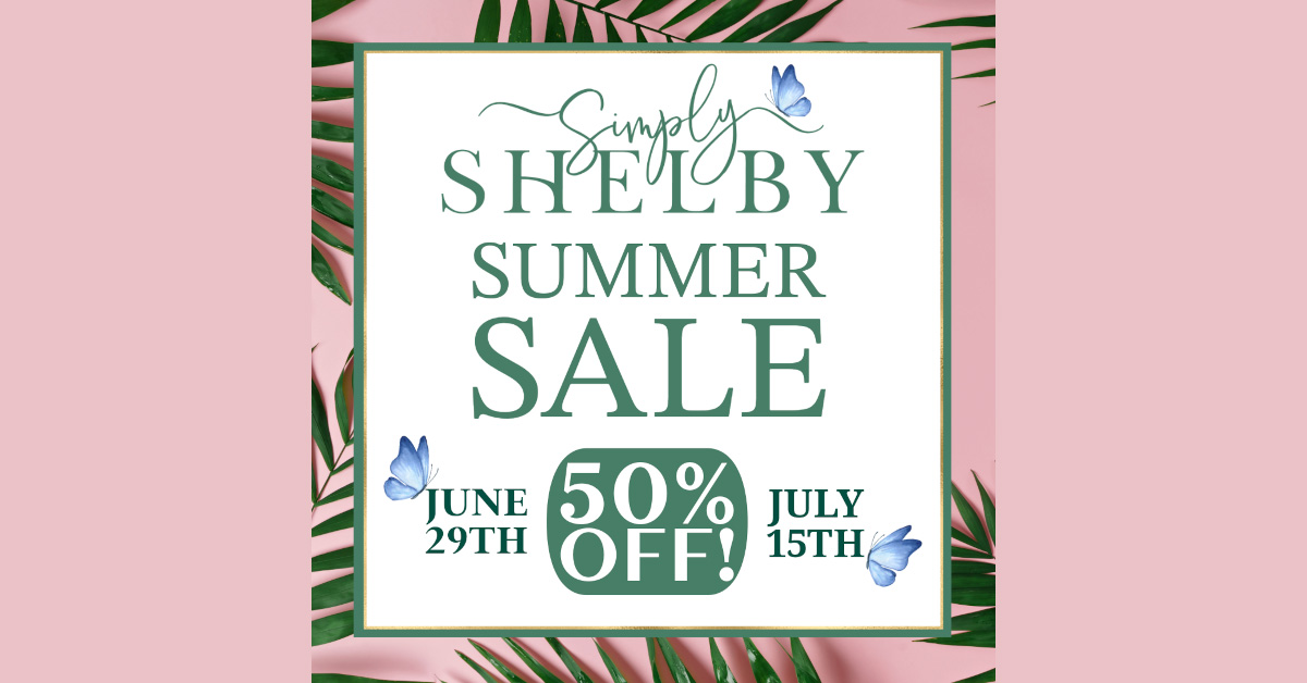50% Off Storewide Summer Sale at Simply Shelby!