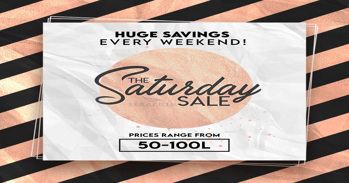 Life Will Find a Way to The Saturday Sale!