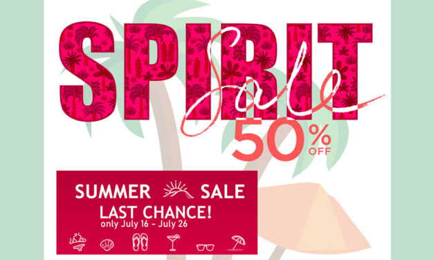 Summer Sale 50% Off Storewide at Spirit!