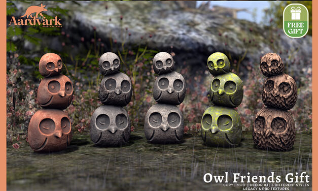 Free Owl Friends Gift at Aardvark!