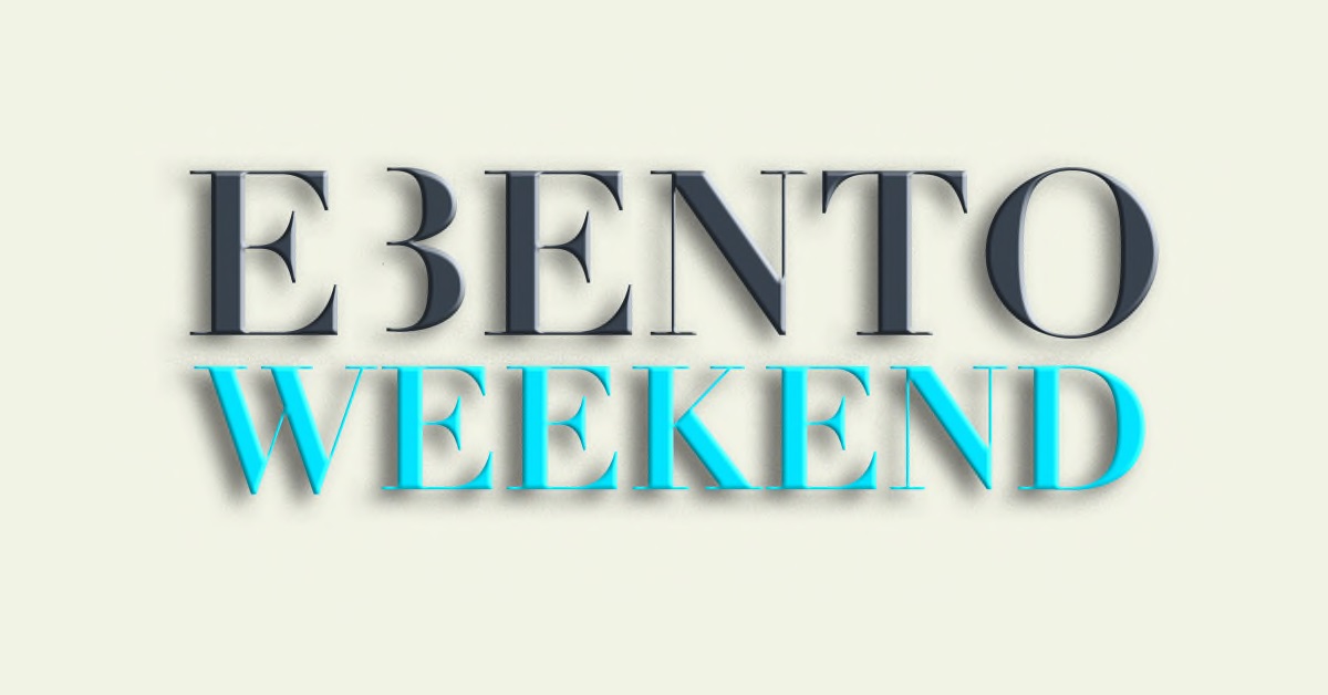 Get Yourself Something Nice And Shiny, With Ebento Weekend!