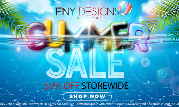 Summer Sale 50% Off at Fallen New York Designs!