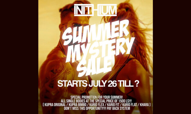 Inithium Body Summer Mystery Sale Just 1500L until  ???