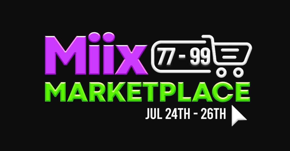 Meet Miix Marketplace Sale Right at your Fingertips!