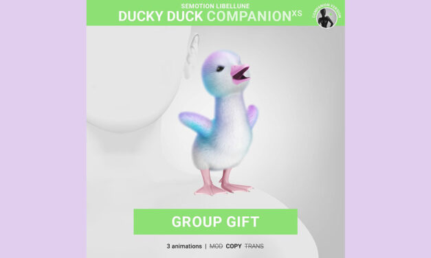 Free Group Gift Ducky Duck Companion XS at SEmotion Libellune