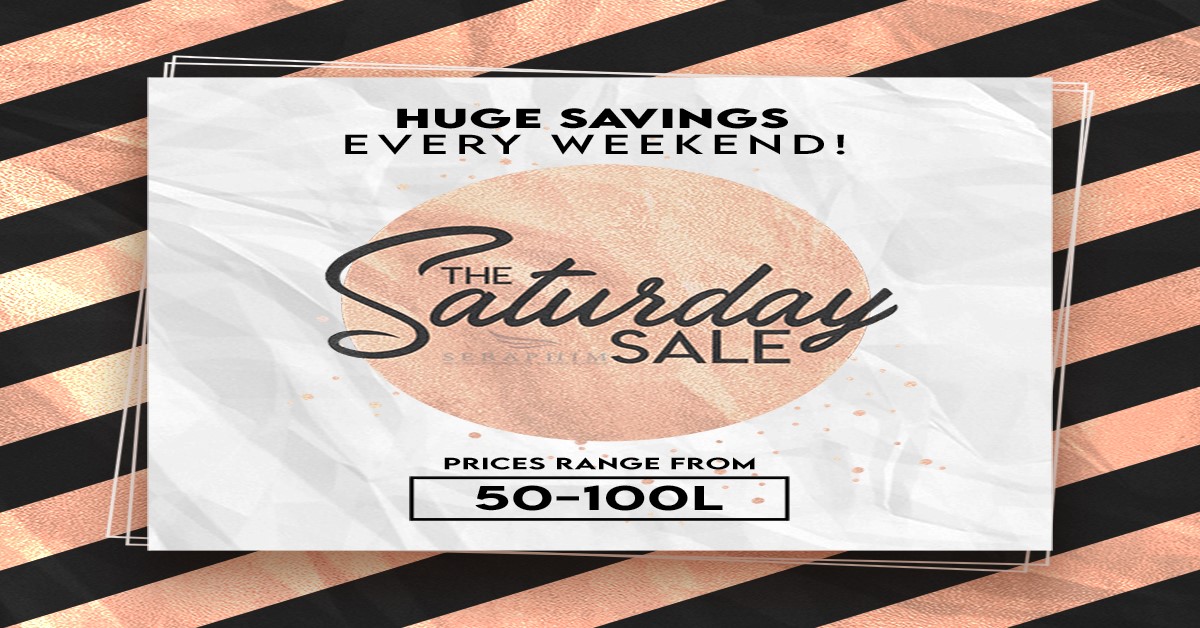 Can You Feel the Thrill of The Saturday Sale?