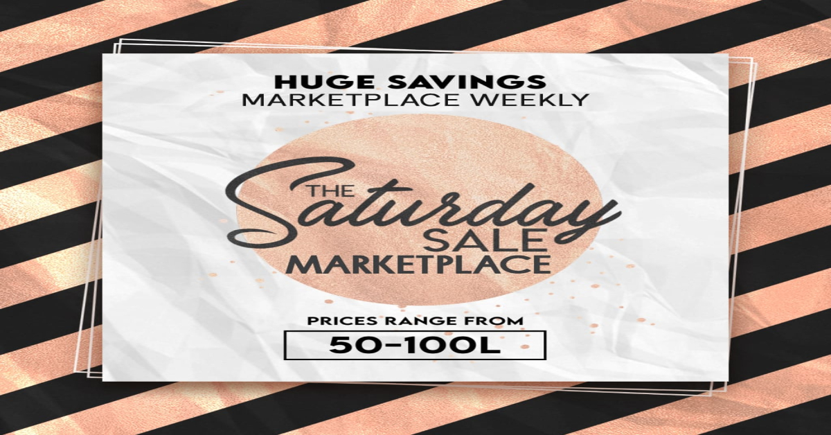 Introducing The Saturday Sale Marketplace!