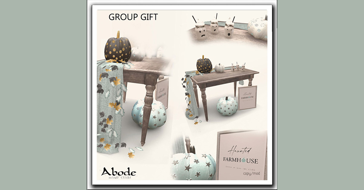 Group Gift Boho Halloween Table at Abode