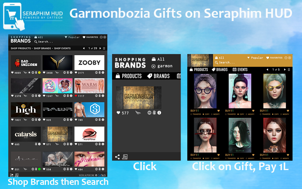 1L Gifts from Garmonbozia on the Seraphim HUD