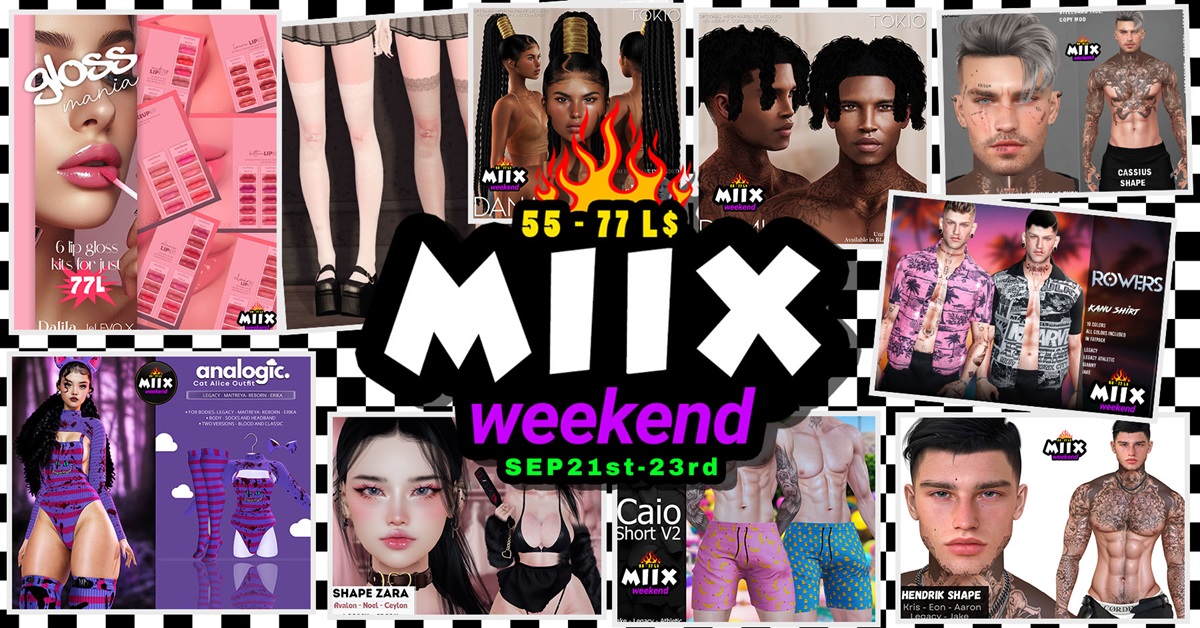 Get in Your September Shopping with Miix Weekend!