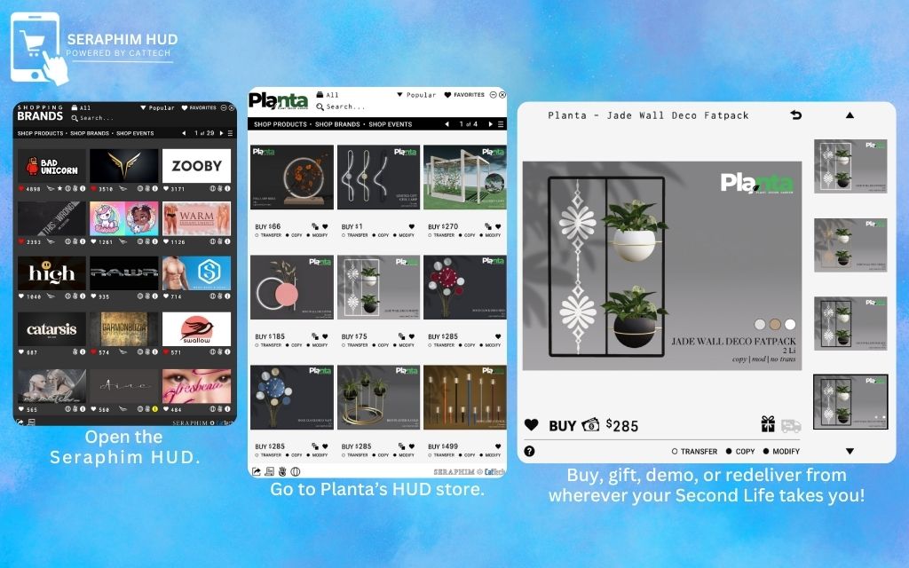 Grow Wild! Planta is Krys’s HUD Pick of the Day!