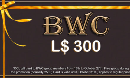 300L Gift Card Group Gift at BWC!