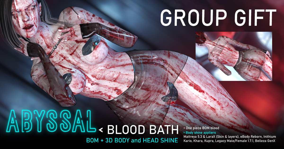 New Halloween Group Gift Blood Bath at Abyssal