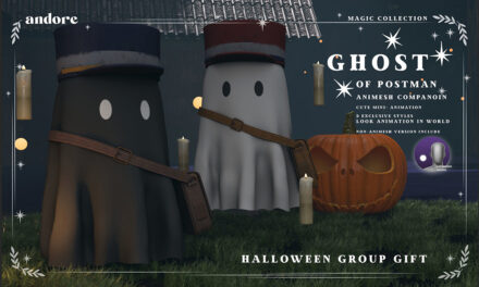 Halloween Group Gift Ghost of Postman at Andore