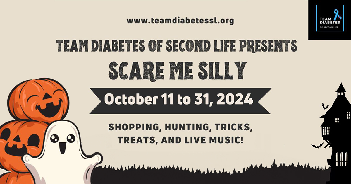 Team Diabetes of Second Life Presents Scare Me Silly