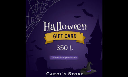 New Halloween Gift Card for Group at Carol’s Store