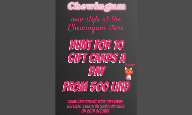 Hunt for Gift Cards at Chewingum