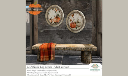 VIP Group Gift Rustic Log Bench at Dreamland Designs