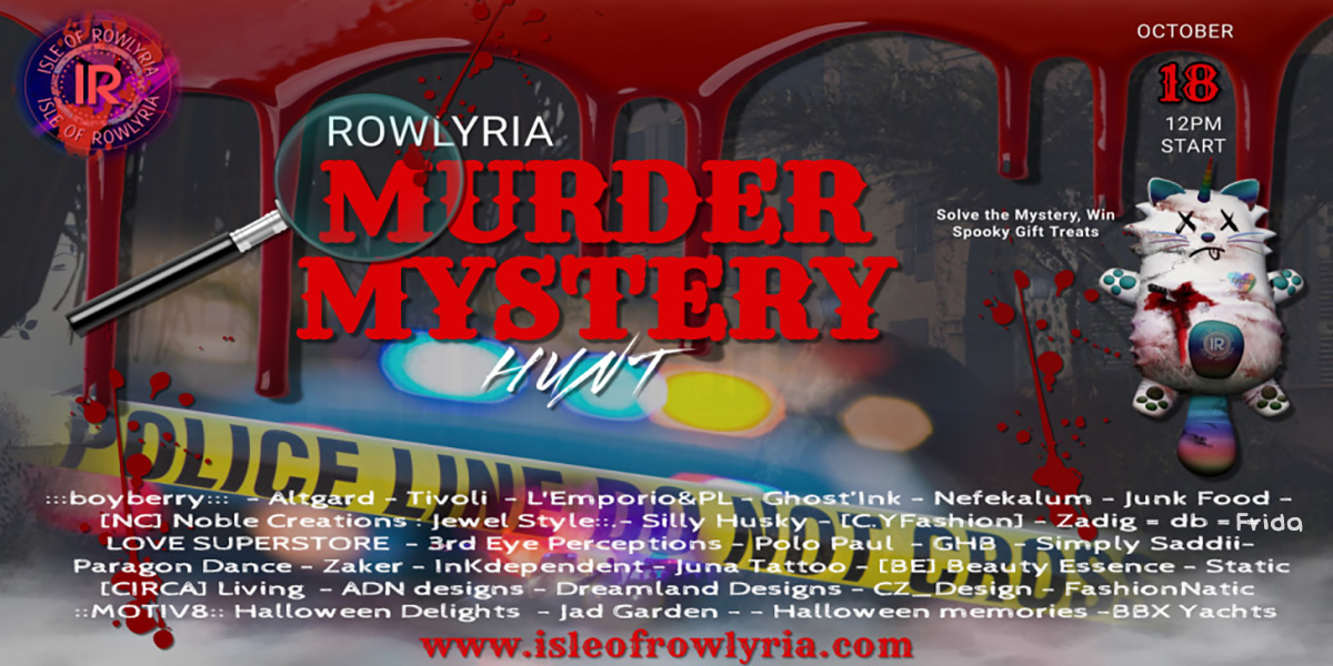 Solve the Clues at Isle of Rowlyria Murder Mystery Hunt