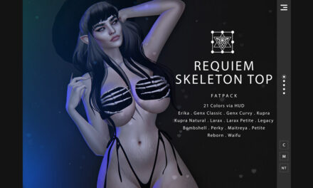 Group Gift Requiem Skeleton Top at Psycho Barbie