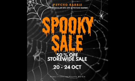 Spooky Sale 50% Off at Psycho Barbie