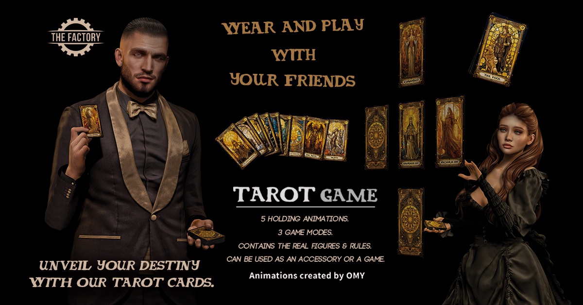 Unveil Your Destiny – New Tarot Game at The Factory