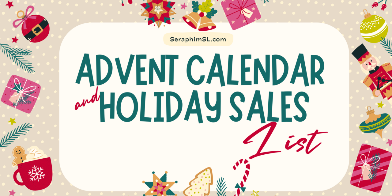 Advent Calendars & Holiday Sales List 2024 is now open!