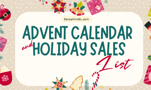 Advent Calendars & Holiday Sales List 2024 is now open!