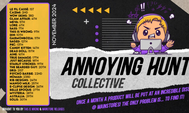 The Annoying Hunt is Here for November!