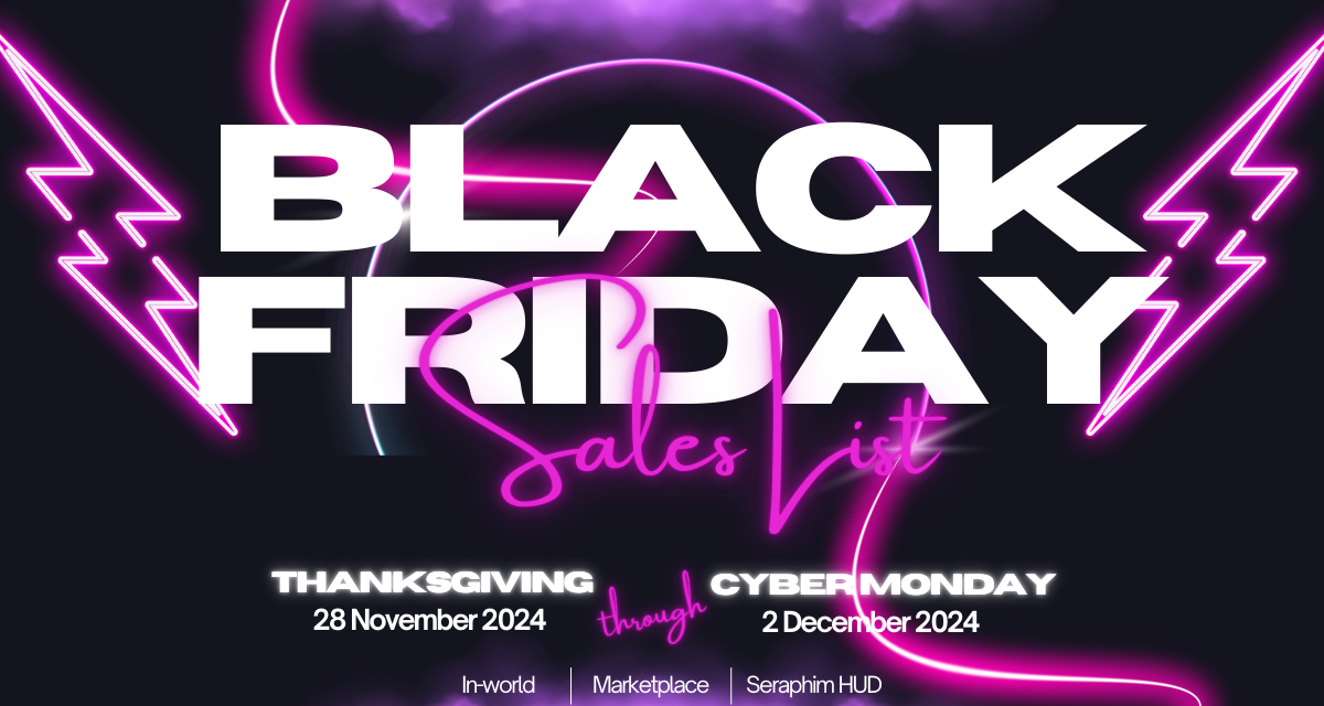 Seraphim’s 2024 Black Friday Sales List is Here