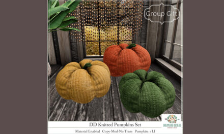 New Group Gift Knitted Pumpkins Set at Dreamland Designs