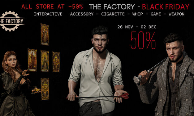 Black Friday 50% Off Storewide Sale at The Factory