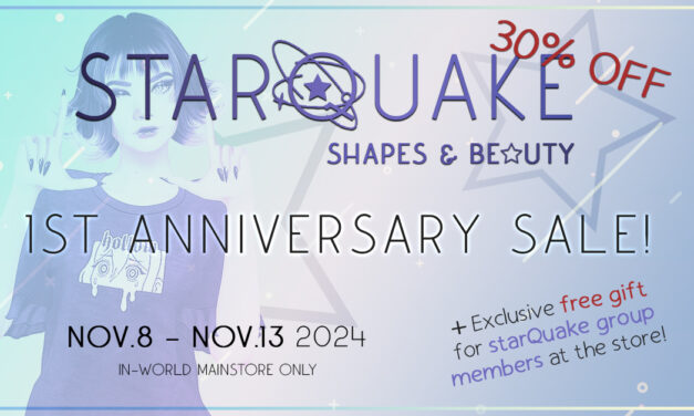 30% Off Anniversary Sale at StarQuake!