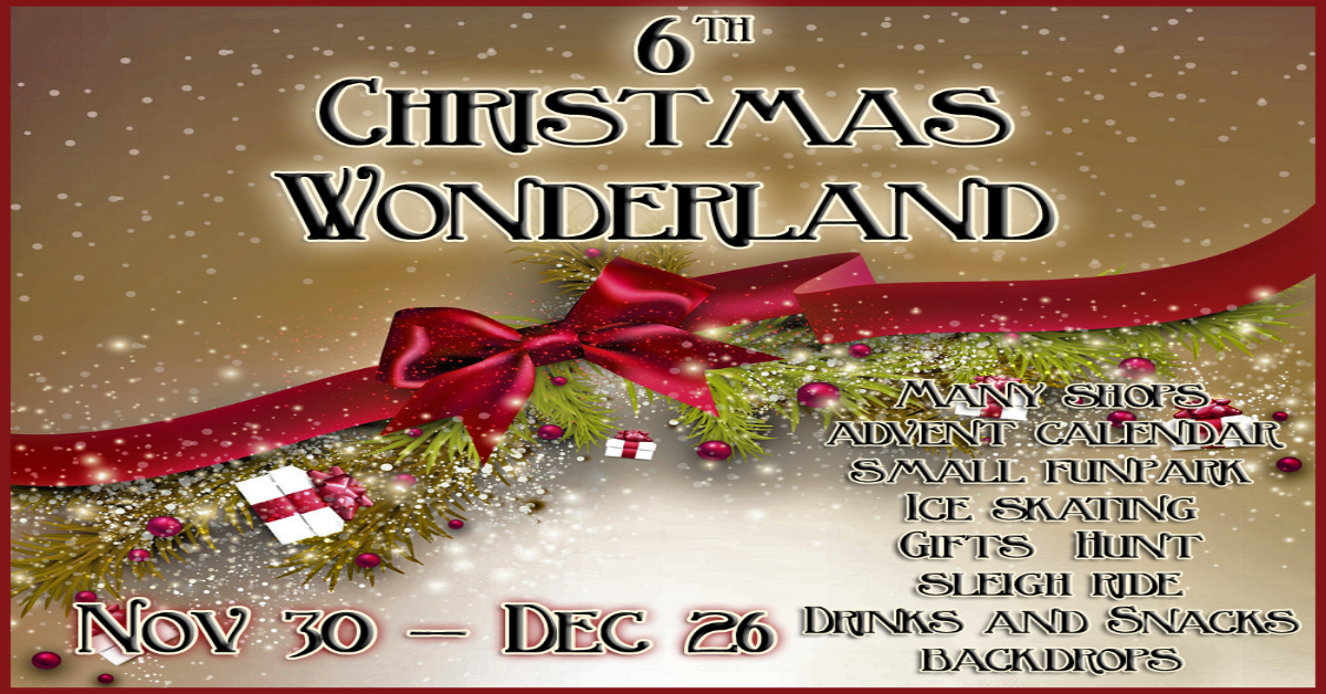 Get Into The Spirit At The 6th Annual Christmas Wonderland Event!