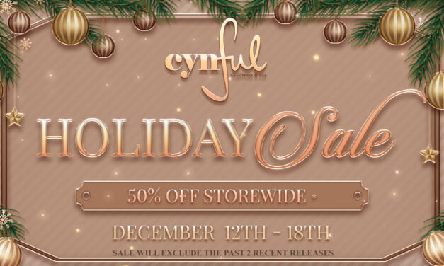 Cynful Holiday Sale 50% Off Storewide!