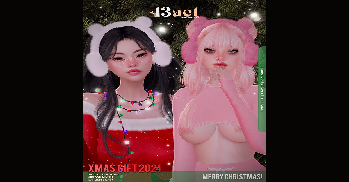 13Act Group Gift Xmas 2024 Earmuffs