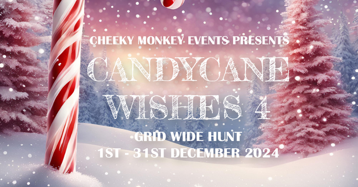 Cheeky Monkey Events Presents – Candycane Wishes 4 Hunt