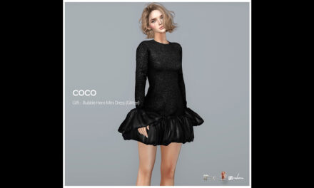 Coco Group Gift – Bubble Hem Mini Dress (Glitter)