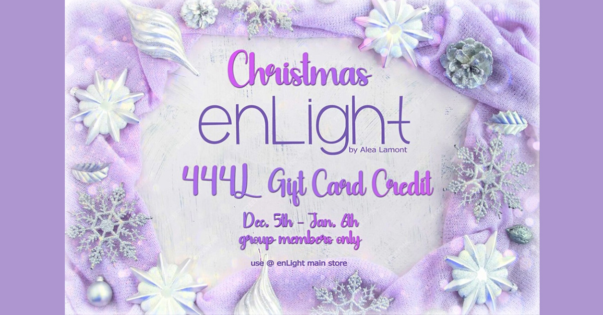 Group Gift 444L Store Credit at Enlight