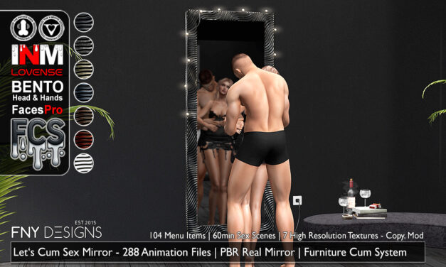 New Let’s Cum Sex Mirror at FNY Designs