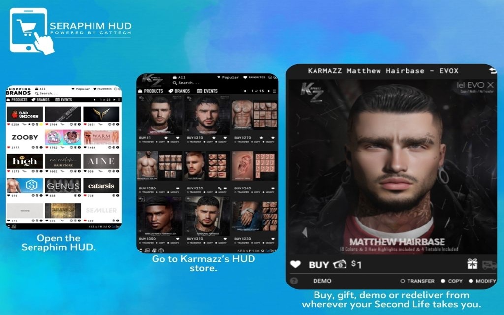 Karmazz Matthew Hairbase is the HUD Pick of the Day