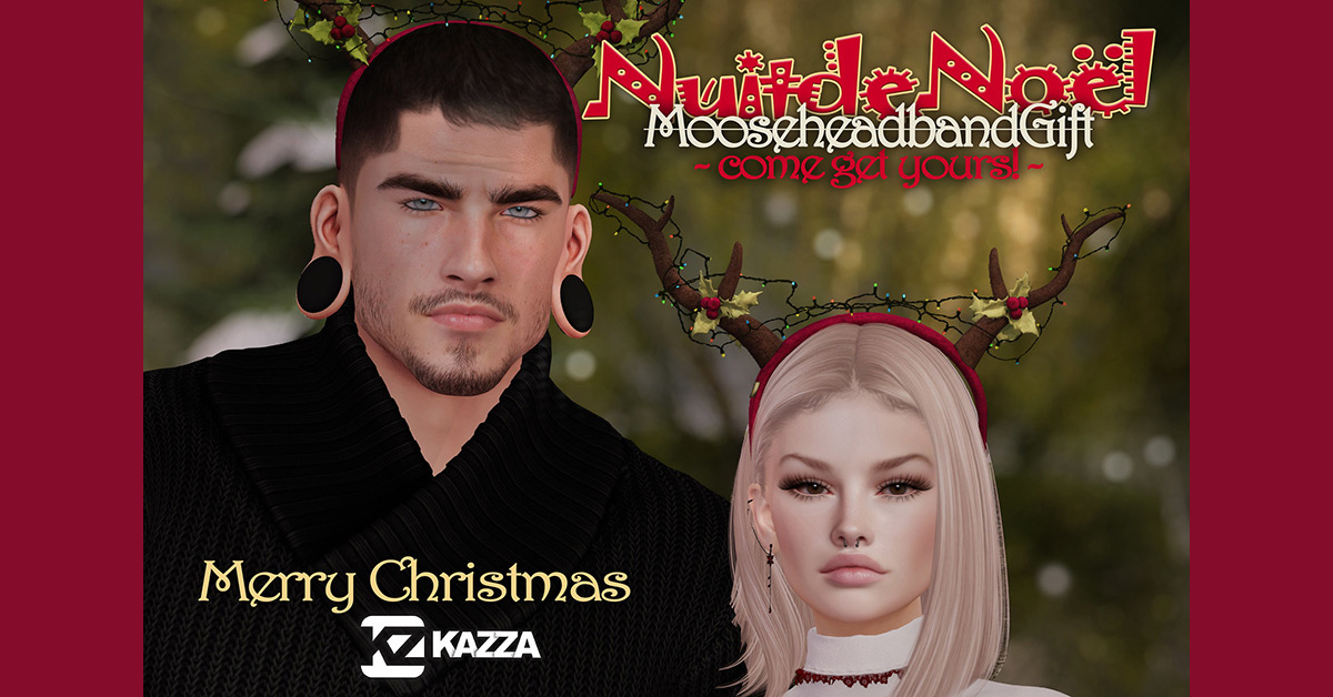 NuitdeNoel MooseHeadband Christmas Gift at Kazza