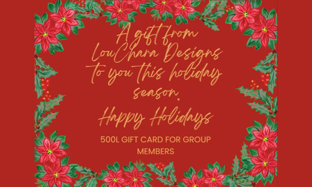 Group Gift 500L Gift Card at LouChara Designs