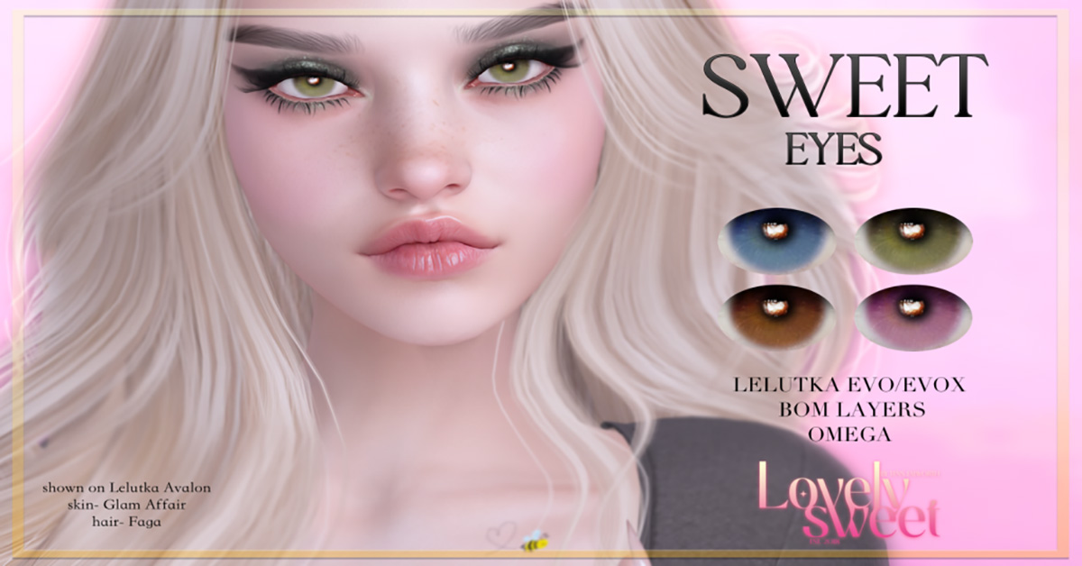 Free Gift Sweet Eyes at Lovelysweet