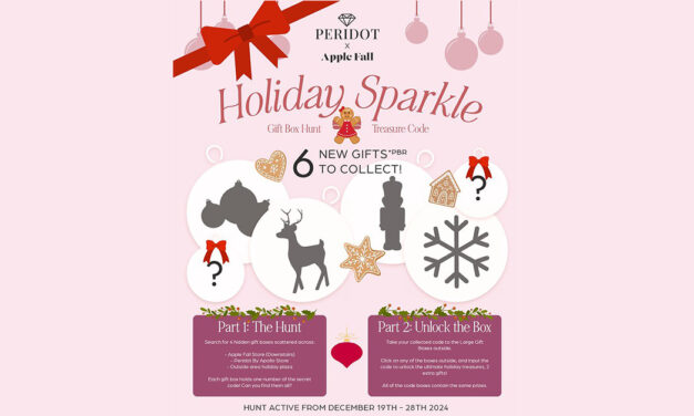 Peridot X Apple Fall Holiday Sparkle Gift Box Hunt