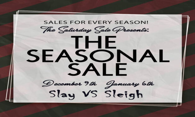 Deck the Halls with TSS: The Seasonal Sale – Slay vs. Sleigh!