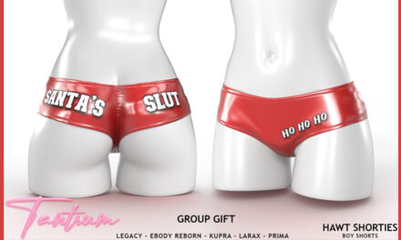 Hawt Shorties Group Gift at Tantrum!